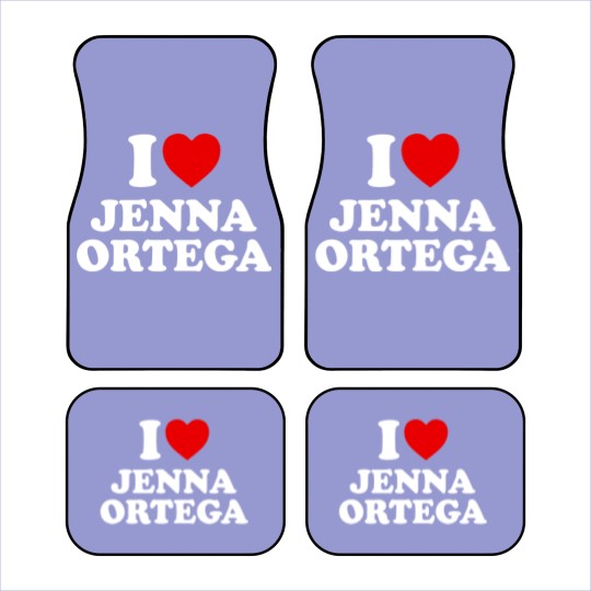 Discover i love jenna ortega Car Mats