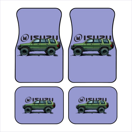 Discover 2nd Gen Isuzu Trooper - Green Car Mats