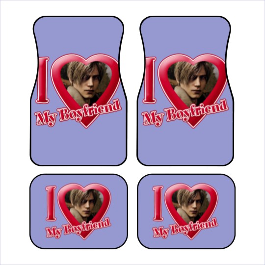 Discover I Love My Boyfriend Leon Kennedy Car Mats