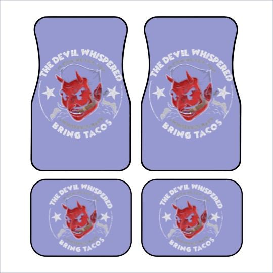 Discover The Devil Whispered Im Coming For You Whispered Car Mats