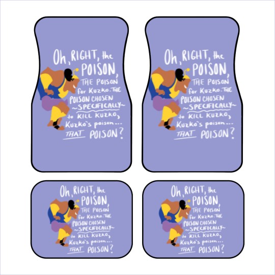 Discover Emperors New Groove Emperors New Groove _by Courtsartcanopy Car Mats