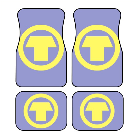 Discover Terra Teen Titans  Symbol Car Mats