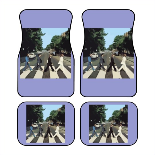 Discover Abbey Road Album Cover Car Mats
