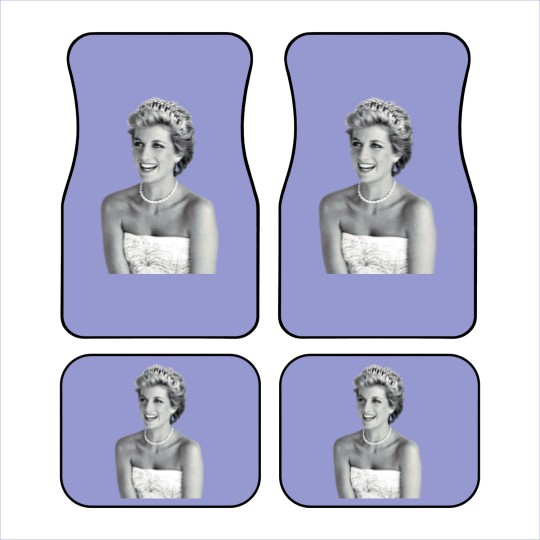 Discover Princess of Wales Lady Diana Dynasty Di Car Mats Vintage Retro Meme Gift