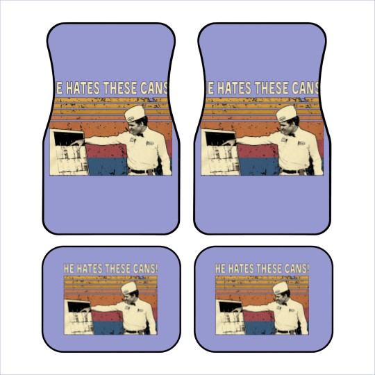 Discover The Jerk - He Hates These Cans Coffee Mug Car Mats
