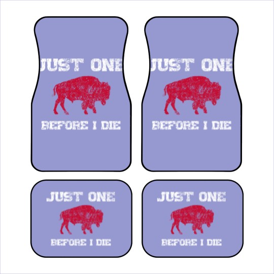 Discover Just One Before I Die Bills Funny Car Mats