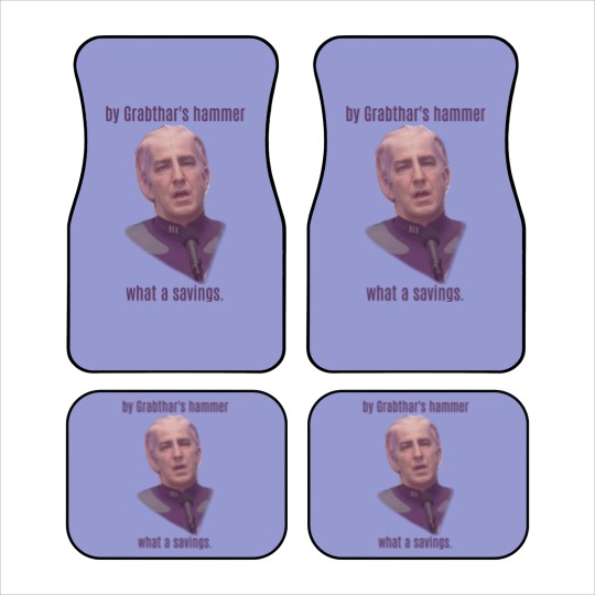 Discover Galaxy Quest - "What a Savings" Car Mats