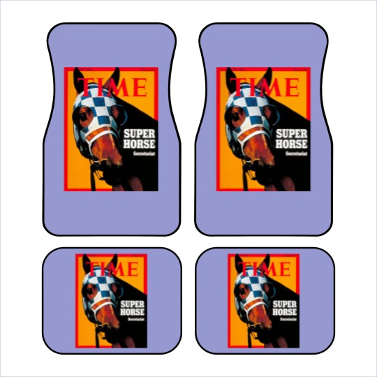 Discover Secretariat Time Magazine Cover 1973 Car Mats