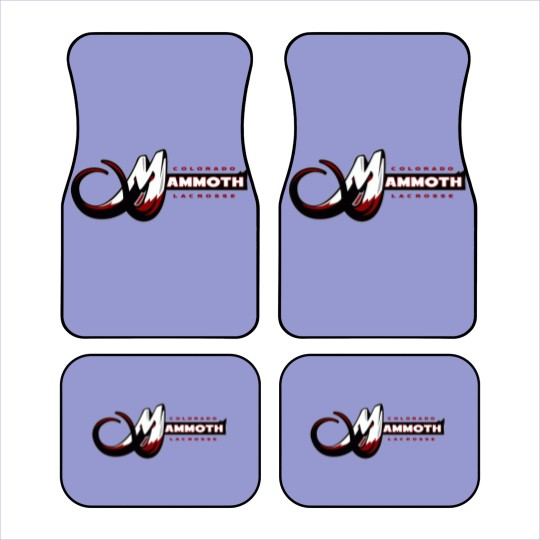 Discover The Power of Colorado Mammoth Lacrosse 1 Car Mats