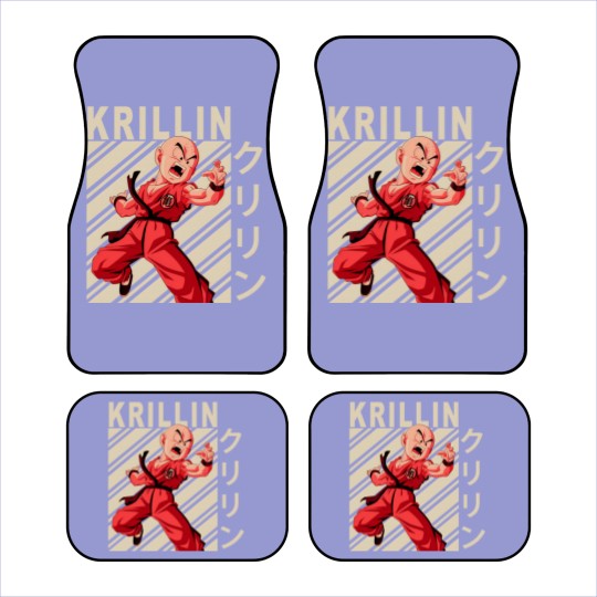 Discover Krillin - Vintage Artcompressed Car Mats