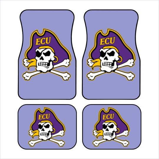 Discover East Carolina-Pirates-Logo Car Mats