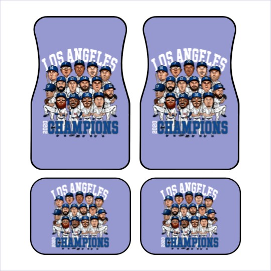 Discover Los Angeles Los Angeles champions 2020 forDodgers fans Car Mats