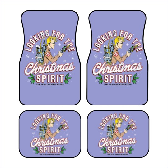 Discover The Real Ghostbusters Xmas Car Mats Looking For Christmas Spirit Egon Spengler Men's Graphic Car Mats