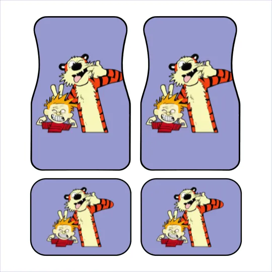 Discover calvin and hobbes, calvin and hobbes logo, calvin and hobbes merch, calvin and hobbes cartoon Car Mats
