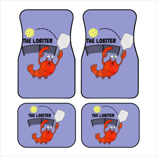 Discover Pickleball Lovers The Lobster 7751 Car Mats