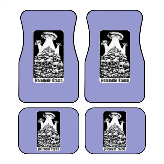 Discover Aversions Crown Flying Saucers Car Mats