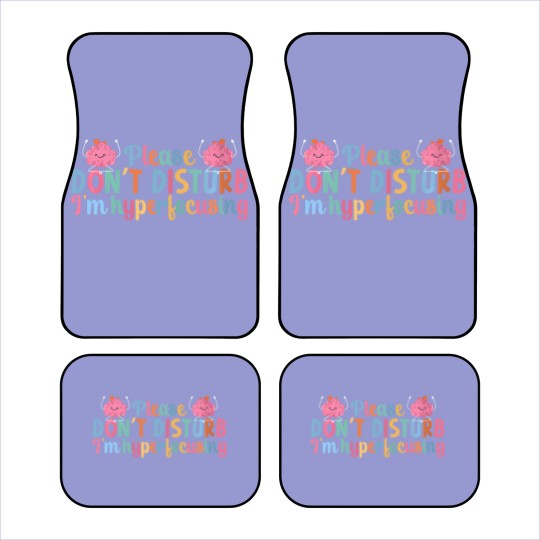Discover i'm hyperfocusing adhd awareness adhd support adhd warrior Car Mats