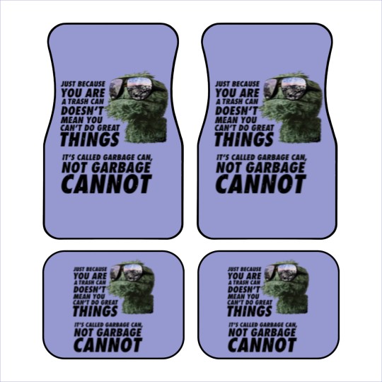 Discover Garbage Can Car Mats