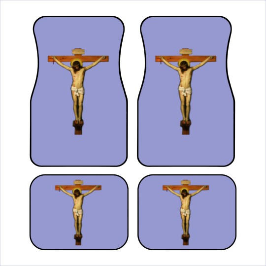 Discover Jesus Crucifix Passion of Christ Car Mats