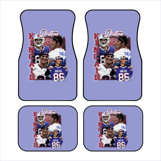 Discover Vintage Dalton Kincaid Car Mats, Football Car Mats, Classic 90s Graphic Car Mats