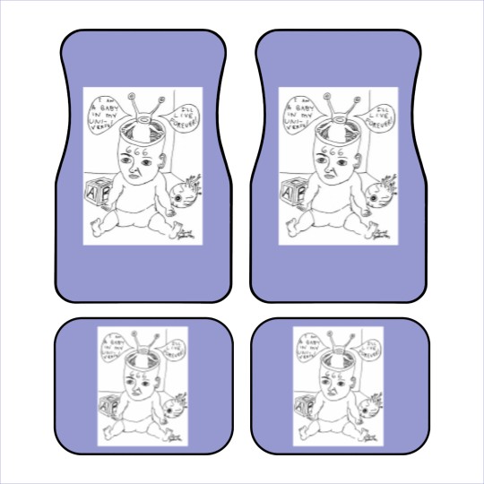 Discover Daniel Johnston Drawing Car Mats