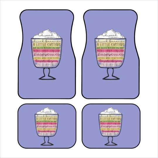 Discover Friends Thanksgiving Rachels Trifle Friends Funny Car Mats