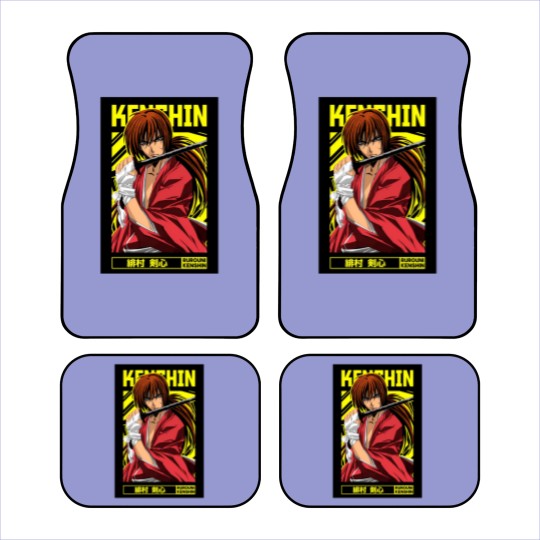Discover Himura Kenshin = Rurouni Kenshin = Anime Car Mats