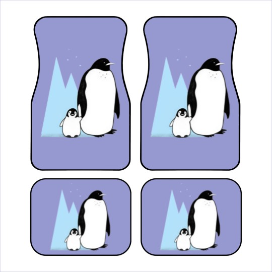 Discover Penguins - Penguins - Car Mats