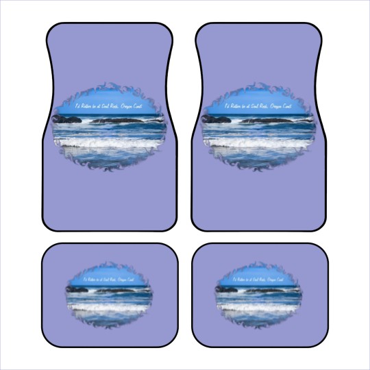 Discover Seal Rock Oregon Coast On Pacific Ocean For Car Mats
