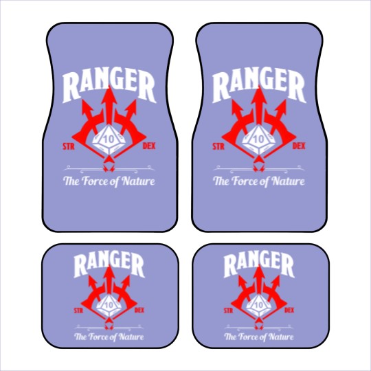 Discover D&D Character Class Ranger Car Mats