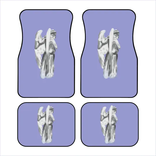 Discover Weeping angel - Doctor Who - blue - Doctor Who - Car Mats