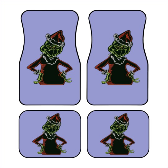 Discover Neon funny character - funny character Stole Christmas - Car Mats