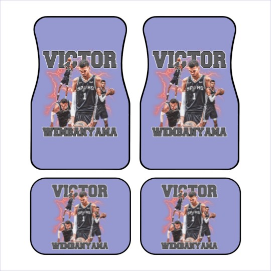 Discover Victor Wembanyama Unisex Car Mats, Victor Wembanyama Graphic
