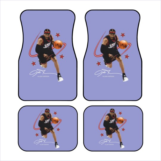 Discover ALLEN IVERSON Car Mats, Rare The Answer Rap Car Mats Vintage Car Mats