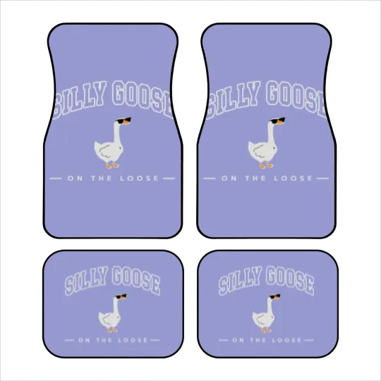 Discover Silly Goose On The Loose Car Mats