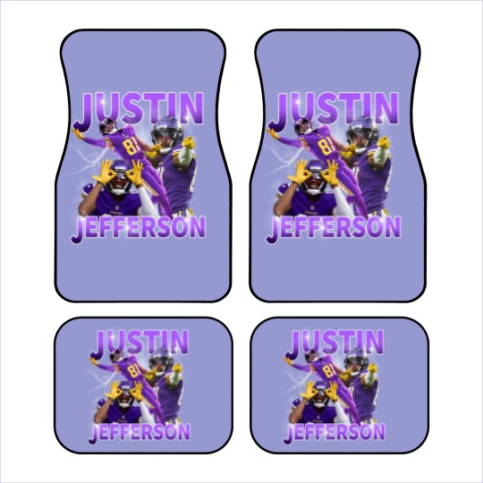 Discover Justin Jefferson Car Mats, Justin Jefferson Car Mats, Justin Jefferson Merch,Justin Jefferson Car Mats
