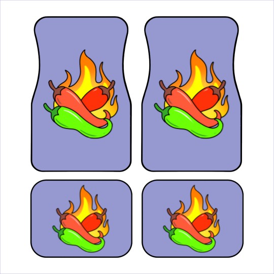 Discover hot peppers Car Mats