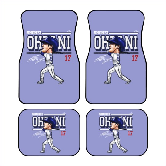 Discover Shohei Ohtani Kids Toddler Car Mats - Los Angeles Baseball Shohei Ohtani Los Angeles