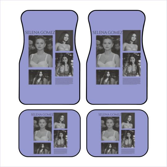 Discover Selena Gomez Car Mats, Limited Selena Gomez Car Mats