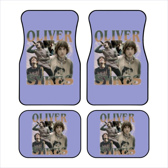 Discover Oliver Sykes Retro Car Mats -Oliver Scott Sykes Car Mats