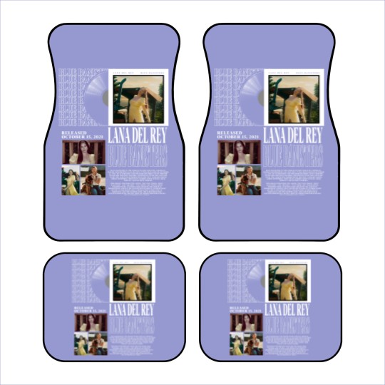 Discover Lana Del Rey Car Mats