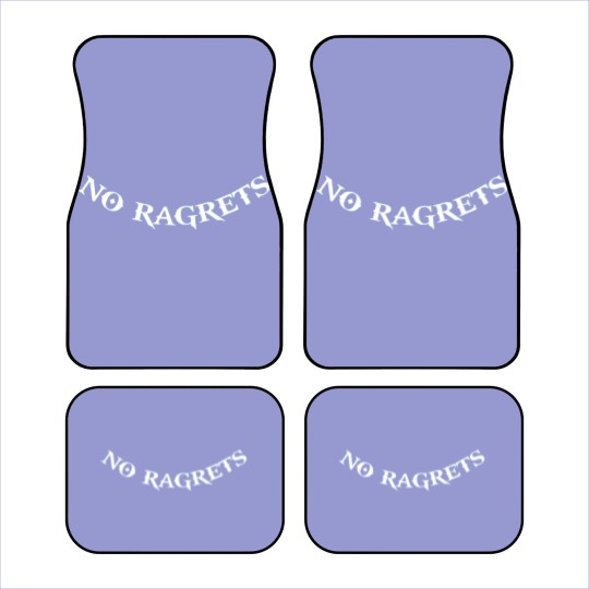 Discover No Ragrets From We're The Millers Car Mats