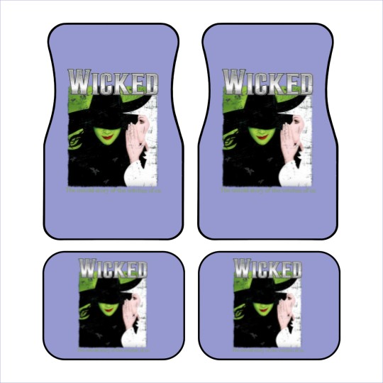 Discover Wicked Broadway A New Musical Car Mats, Wicked Car Mats