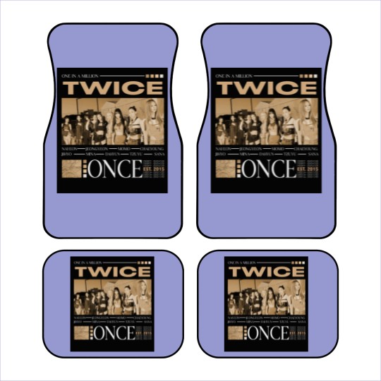 Discover Vintage Twice Car Mats, Twice Unisex Kpop Car Mats