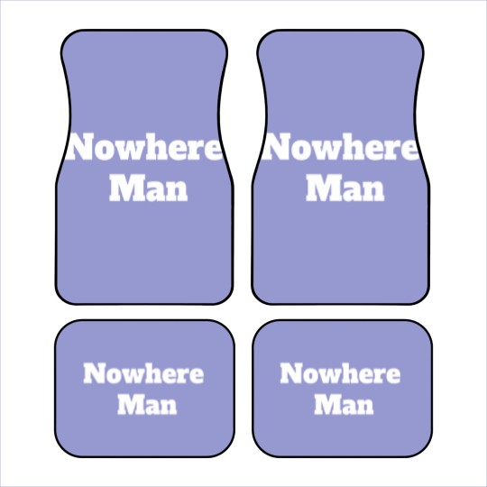Discover Nowhere Man Car Mats