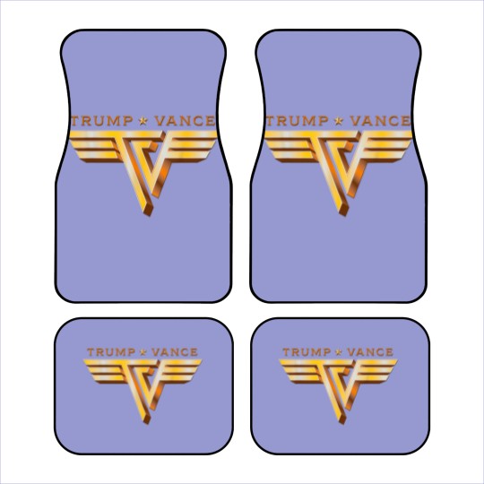 Discover Trump Vance TV Rocker Gold Logo Vintage Trump Vance 2024 Car Mats