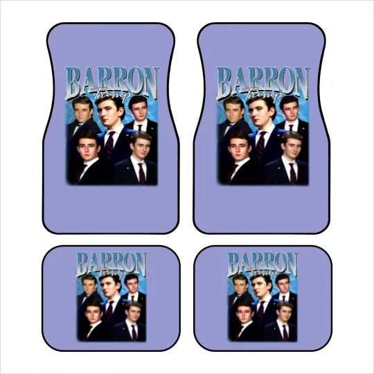 Discover Barron Trump Bootleg Car Mats, Barron Trump Car Mats, Barron Trump Fan