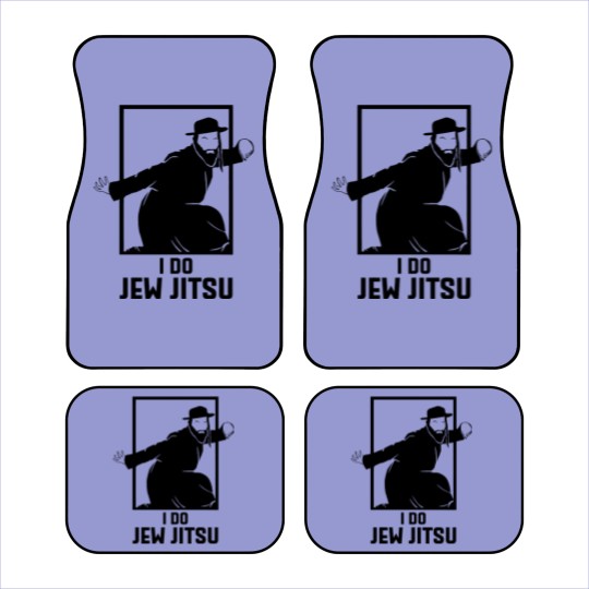 Discover I Do Jew Jitsu Car Mats, I Know Jew Jitsu Car Mats,