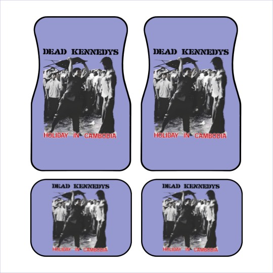 Discover Dead Kennedys - Holiday in Cambodia - Car Mats