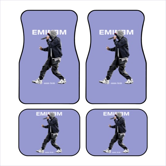 Discover Eminem Car Mats / Playera Eminem